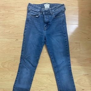 Juniors L'Agence High Rise Denim Pant